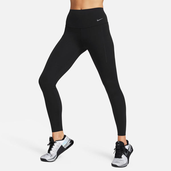 Nike Women s Universa Medium Support High Waisted Full Length Leggings Black Achilles Heel