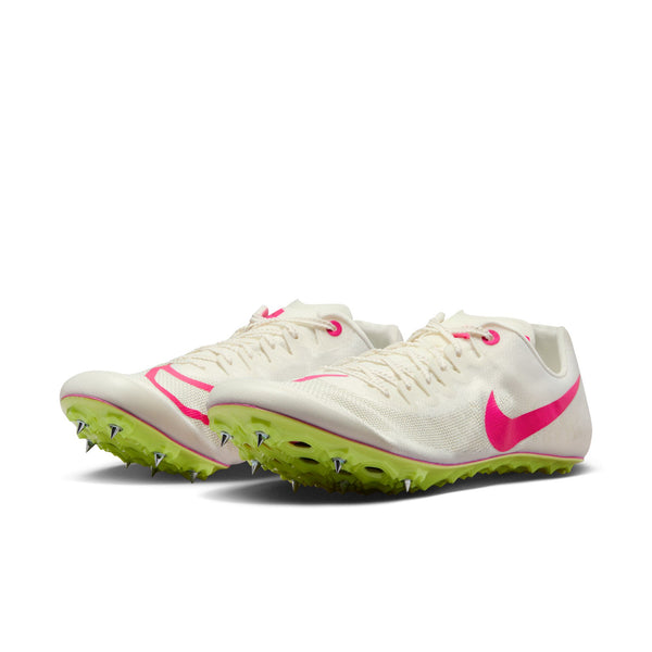 Nike Zoom Ja Fly 4 Running Spikes Sail Light Lemon Twist Guava Ice Fierce Pink Achilles Heel