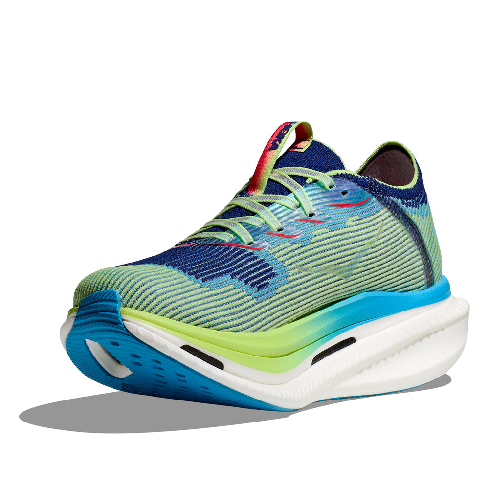 Hoka Cielo X1 Running Shoes Evening Sky / Lettuce | Achilles Heel