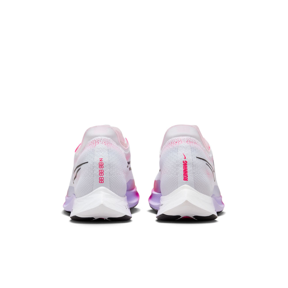 Nike zoom purple and white best sale