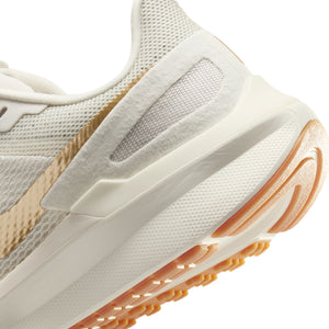 Nike Women s Structure 25 Running Shoes Phantom White Metallic Gold