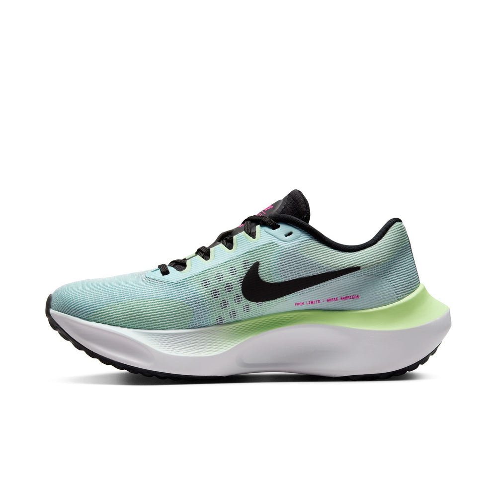 Nike Women s Zoom Fly 5 Running Shoes Glacier Blue Vapour Green Black Achilles Heel