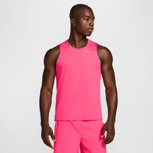 Nike Men s Dri FIT Miler Tank Aster Pink Achilles Heel