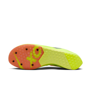 Nike ZoomX Dragonfly XC Running Spikes Volt / Total Orange / Concord - achilles heel