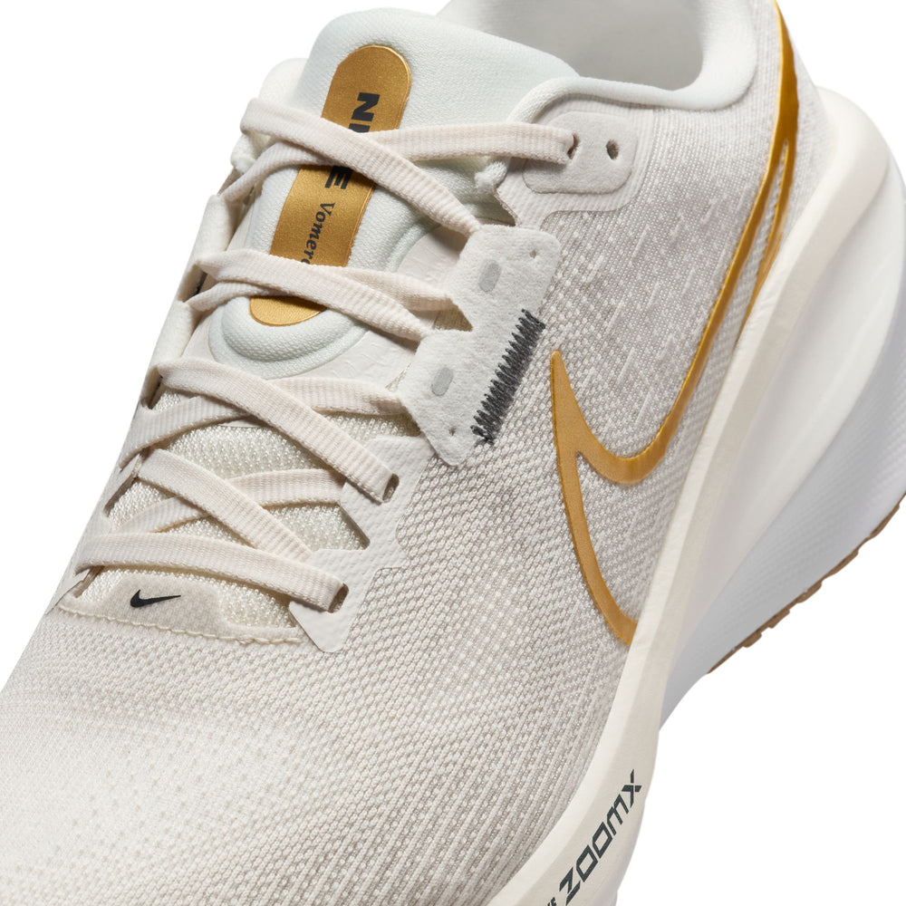 Nike Women s Vomero 17 Running Shoes Phantom Light Bone Sail Metallic Gold Achilles Heel