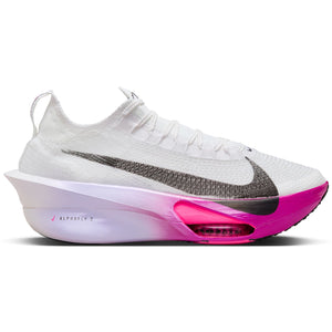 Nike Men's Alphafly 3 Running Shoes White / Black / Purple Agate / Vivid Grape - achilles heel