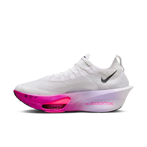 Nike Women's Alphafly 3 Running Shoes White / Black / Purple Agate / Vivid Grape - achilles heel