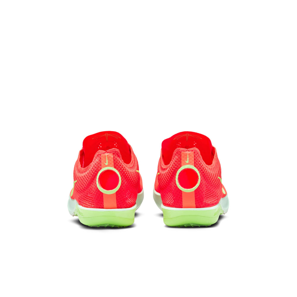 Nike ZoomX Dragonfly 2 Running Spikes Bright Crimson / Cave Purple / Hyper Crimson - achilles heel