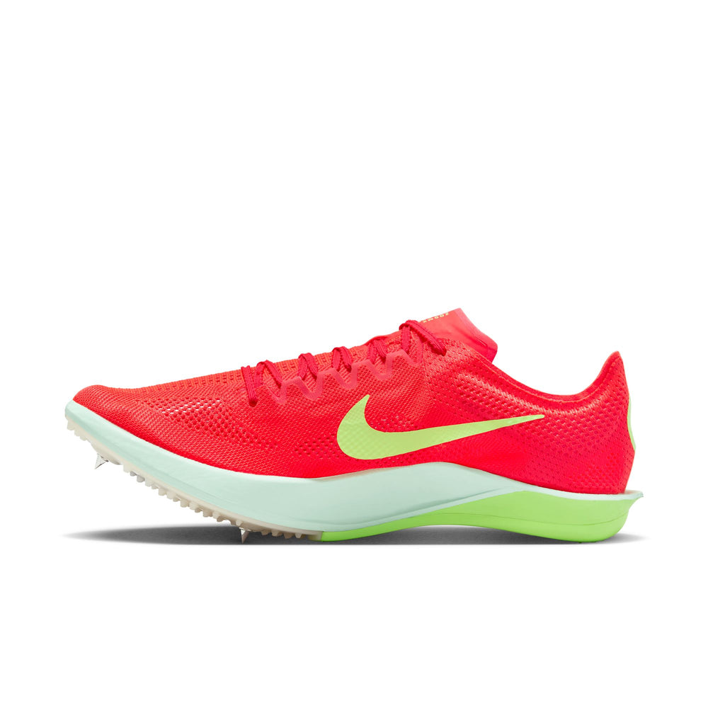 Nike ZoomX Dragonfly 2 Running Spikes Bright Crimson / Cave Purple / Hyper Crimson - achilles heel