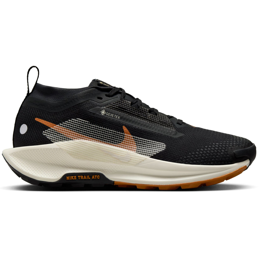 Nike Women's Pegasus Trail 5 GORE-TEX Trail Running Off-Noir / Black / Monarch / Pale Ivory - achilles heel