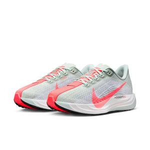 Nike Women's Pegasus Plus Running Shoes Barely Grey / White / Black / Hot Punch - achilles heel