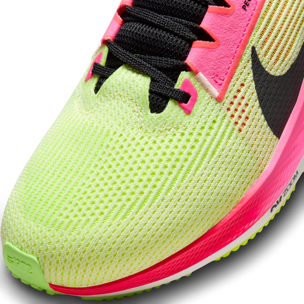 Nike women's air zoom cheap pegasus 36 running shoes black/yellow/green