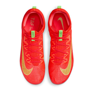 Nike Zoom Superfly Elite 2 Spikes Bright Crimson / Lime Blast / Mint Foam / Washed Coral - achilles heel