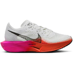 Nike Women's Vaporfly 3 Running Shoes White / Bright Crimson / Fierce Pink / Black - achilles heel