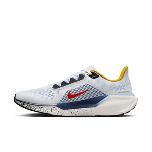 Nike Men's Pegasus 41 Running Shoes White / Speed Red / Psychic Blue - achilles heel