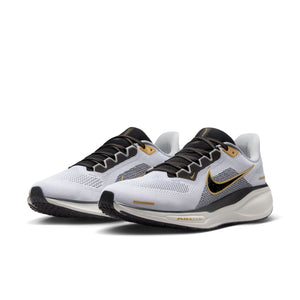 Nike Men's Pegasus 41 Running Shoes White / Metallic Gold / Light Smoke Grey / Black - achilles heel