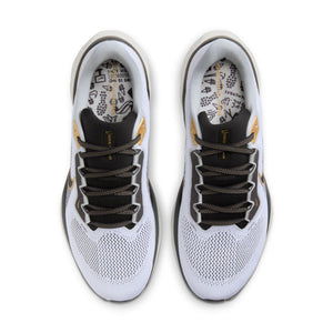 Nike Men's Pegasus 41 Running Shoes White / Metallic Gold / Light Smoke Grey / Black - achilles heel