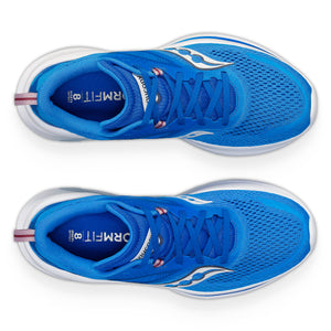 Saucony Women's Omni 22 Running Shoes Cobalt / Orchid - achilles heel