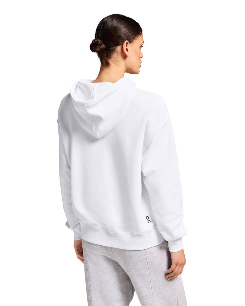 On Women's Club Hoodie White - achilles heel