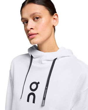 On Women's Club Hoodie White - achilles heel