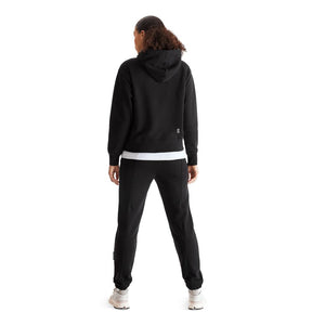 On Women's Club Hoodie Black - achilles heel