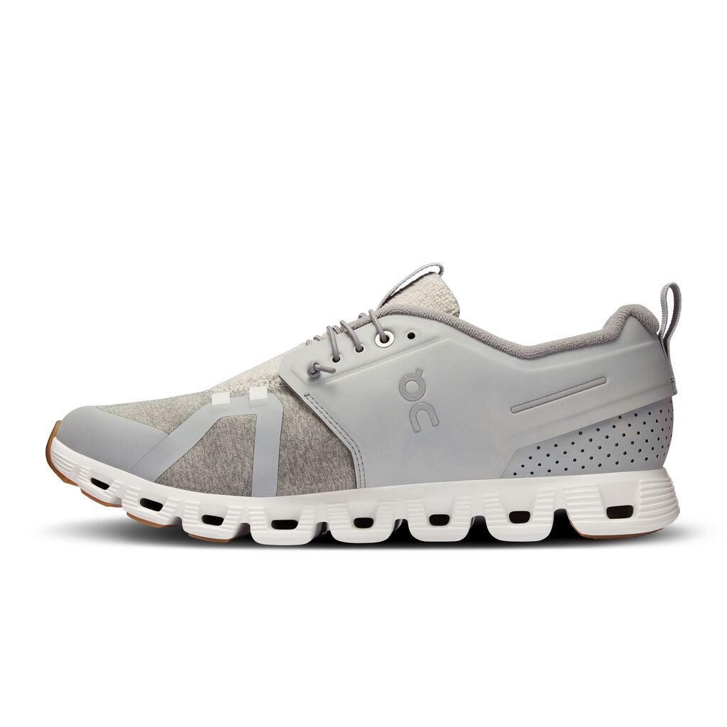 On Men's Cloud 5 Terry Shoes Glacier / White | Achilles Heel