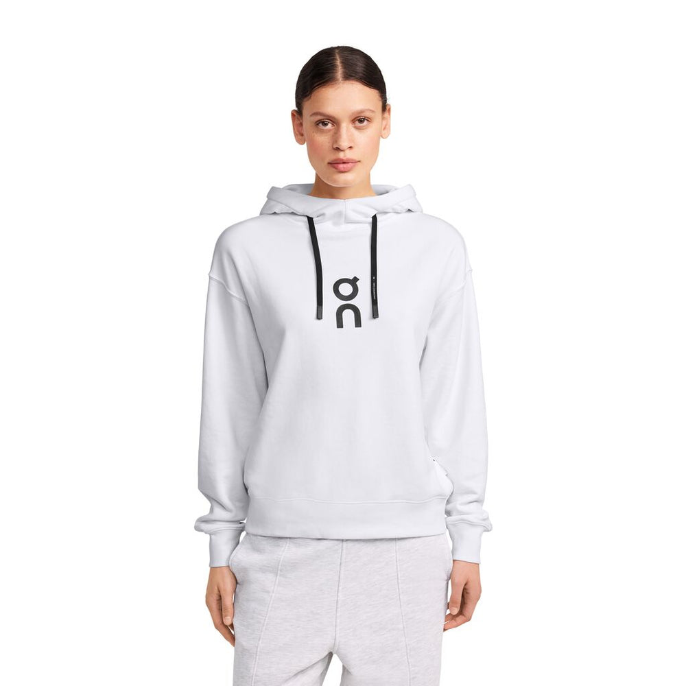 On Women's Club Hoodie White - achilles heel