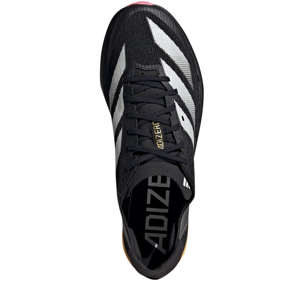 adidas Adizero Ambition Running Spikes Core Black / Zero Metalic / Spark - achilles heel