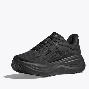 Hoka Women's Bondi 9 Running Shoes Black / Black - achilles heel