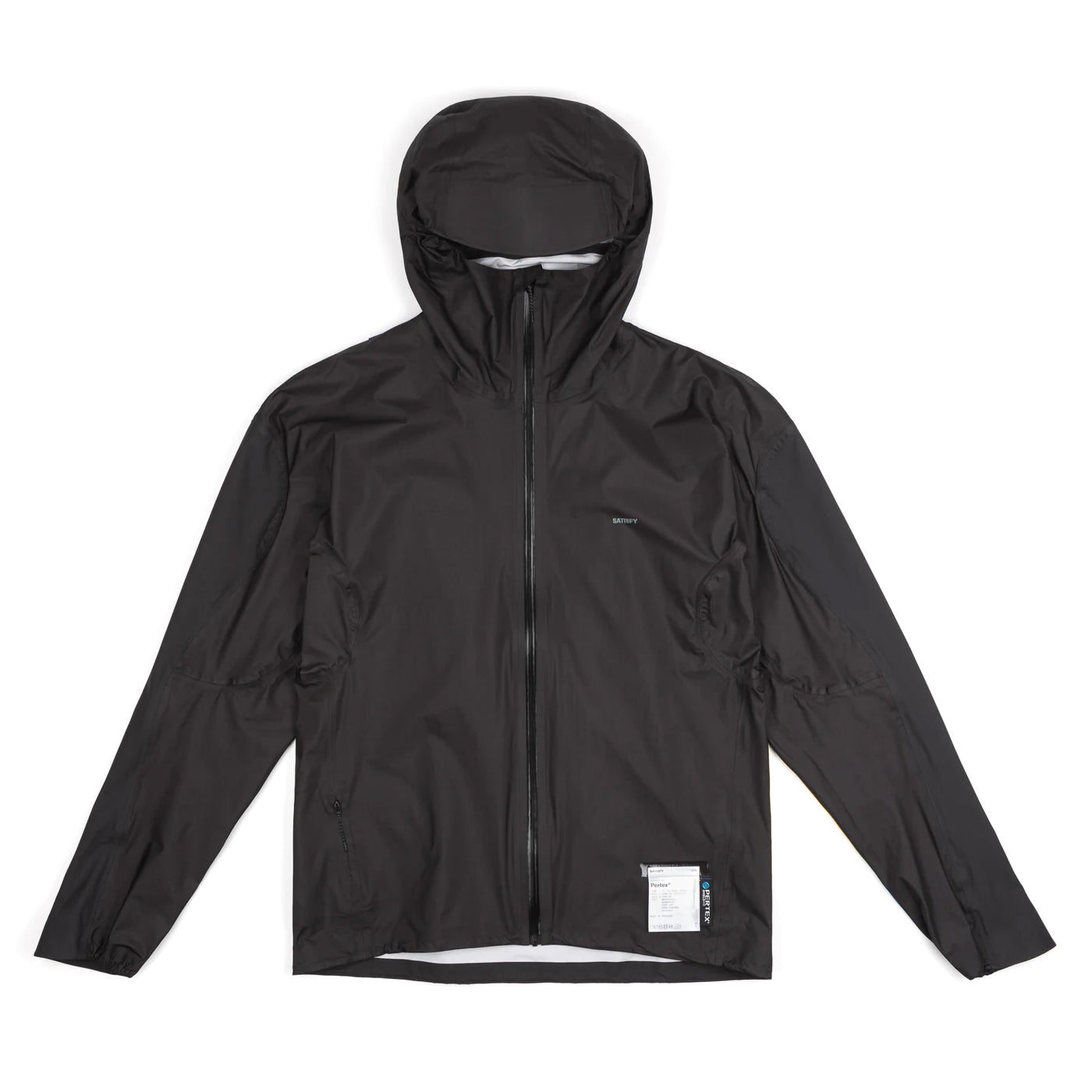 Satisfy Pertex 3L Fly Rain Jacket Black | Achilles Heel