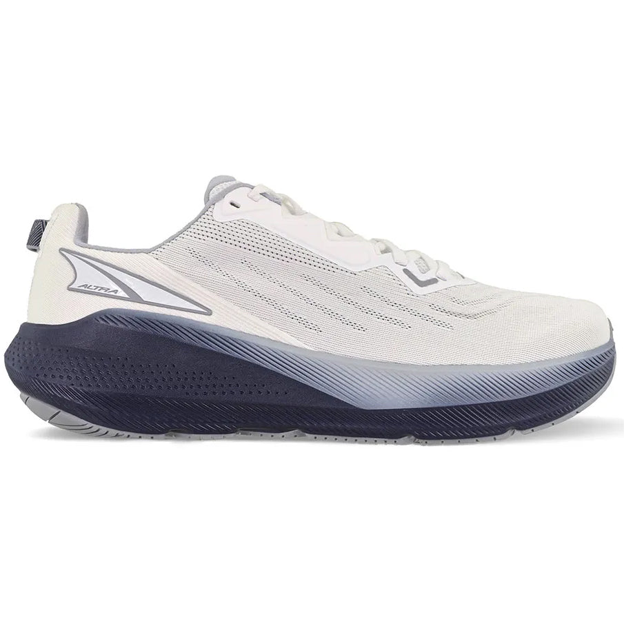 Altra Men's FWD VIA Running Shoes White / Navy - achilles heel