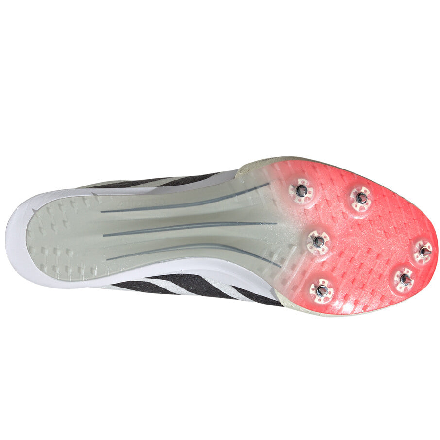 adidas Adizero Prime SP3 Strung Running Spikes Cloud White / Core Black / Lucid Red - achilles heel