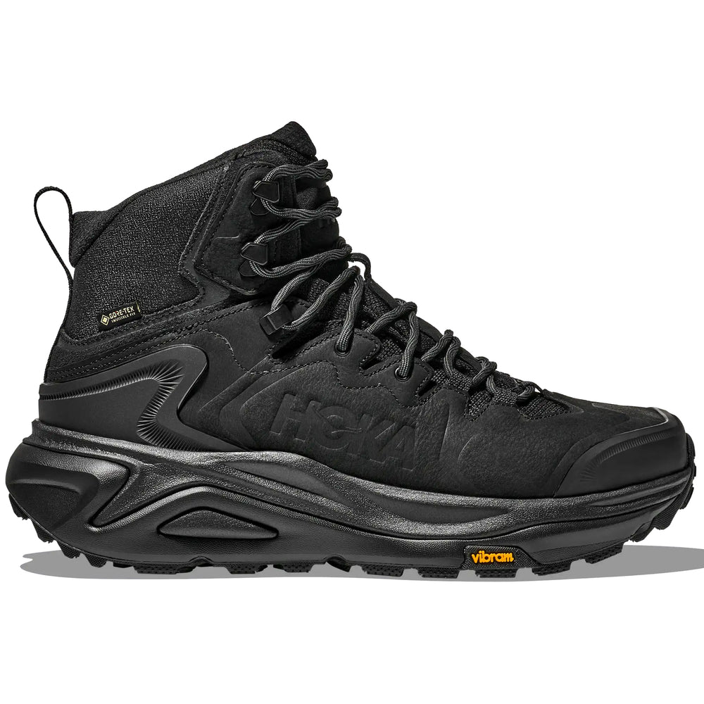 Hoka Women's Kaha 3 GORE-TEX Walking Boots Black / Black - achilles heel