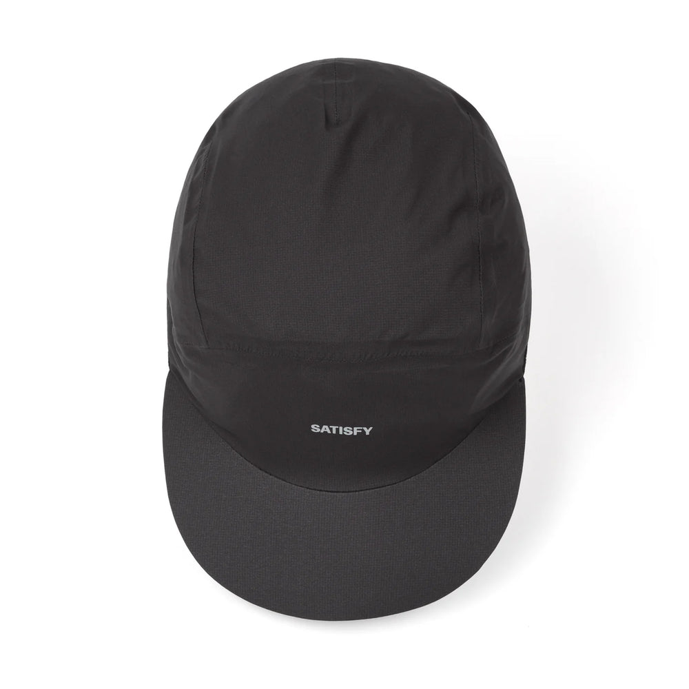 Satisfy Pertex 3L Rain Cap Black - achilles heel