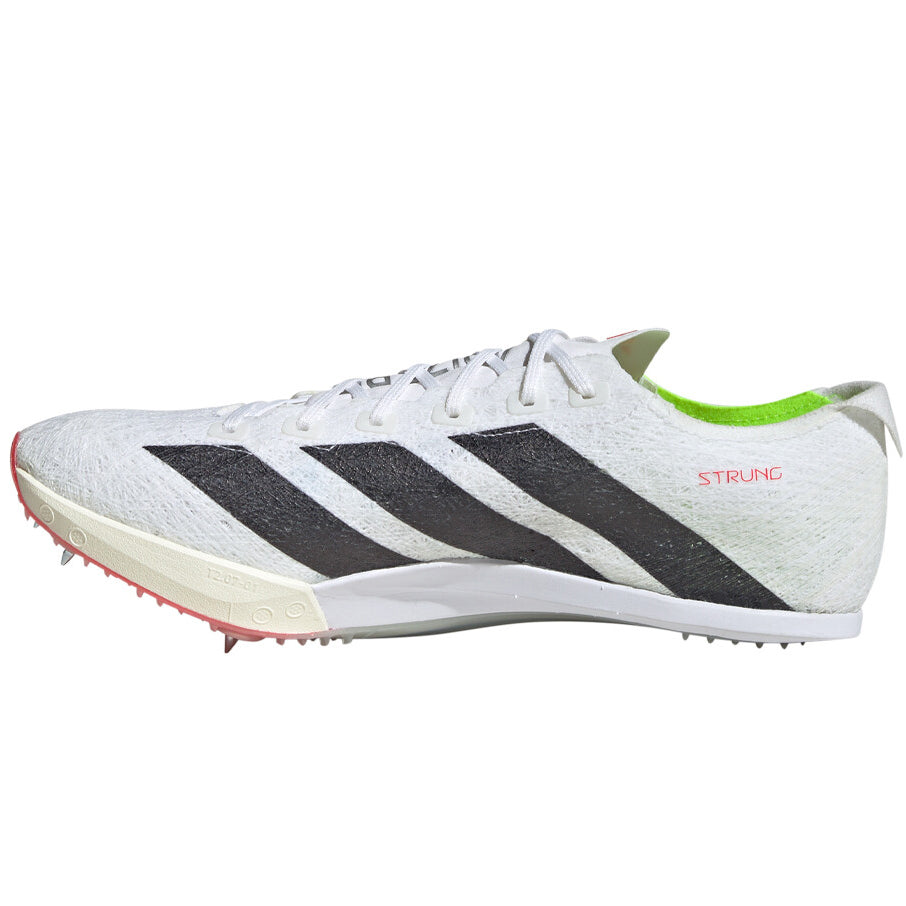 adidas Adizero Prime SP3 Strung Running Spikes Cloud White / Core Black / Lucid Red - achilles heel