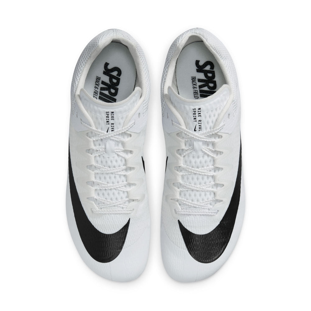 Nike Zoom Rival Sprint White/Black/Metallic Silver M11 / W12.5